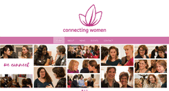 Desktop Screenshot of connectingwomen.nl